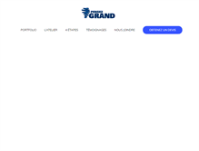 Tablet Screenshot of pensezgrand.com